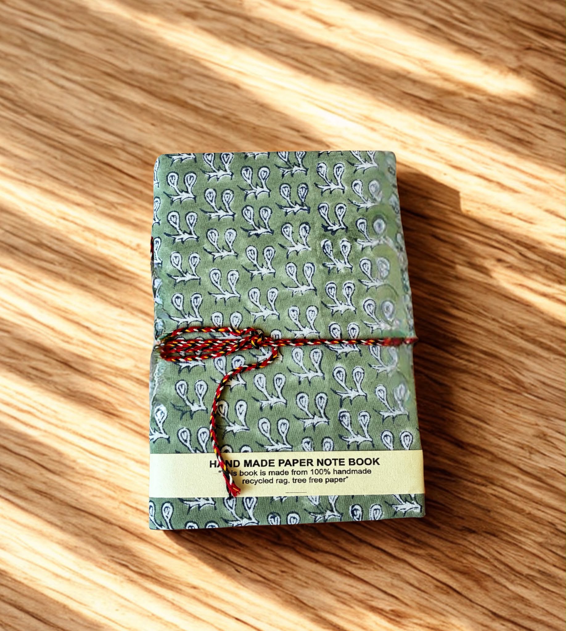 Handcrafted Tree-Free Paper Notebook