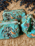 Safari Velvet Pouch Set (Set of 3)