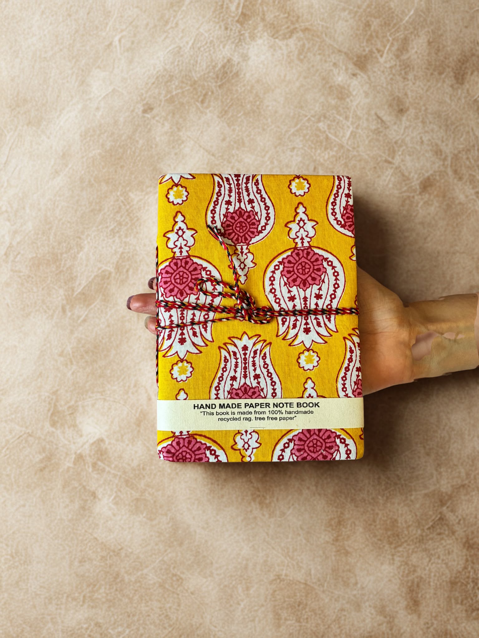 Sunshine Bloom Handcrafted Notebook
