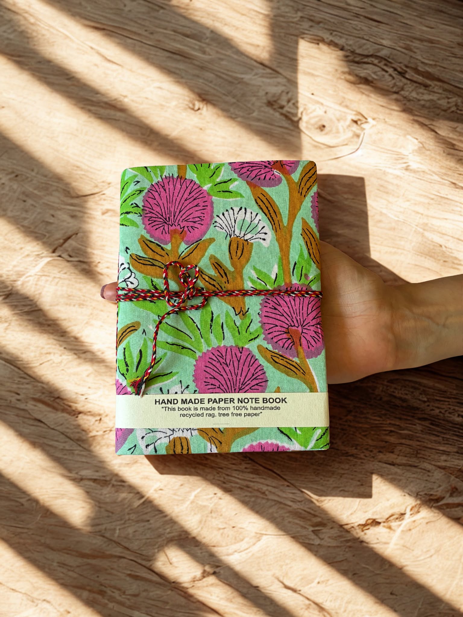 Blossom Meadow Handcrafted Notebook