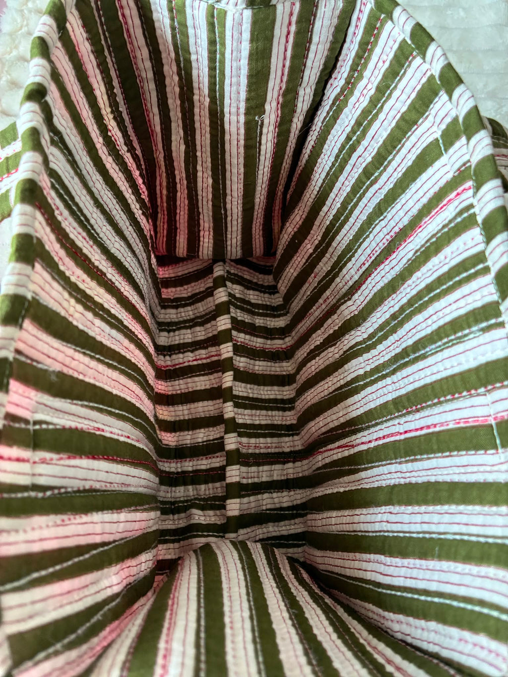 Mini Tote – Pink Ikat