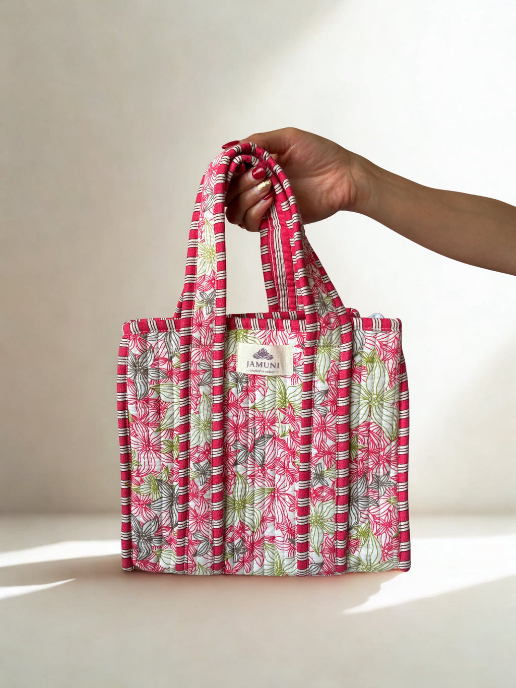 Mini Tote – Pink Blossom