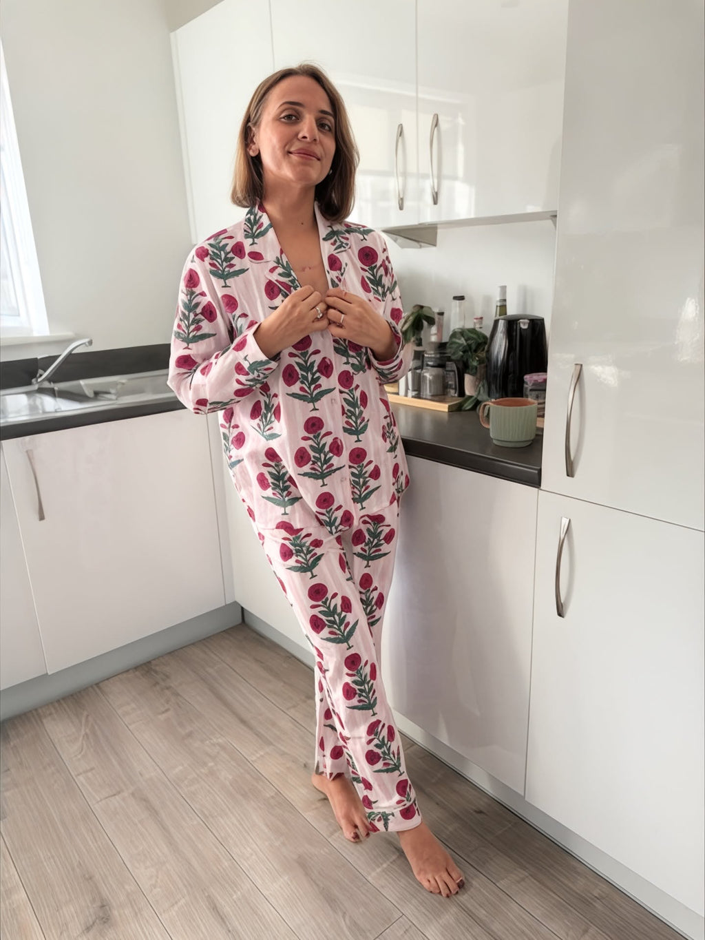 Blush Bloom Cotton PJ Set
