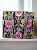 Quilted Cotton Tote Bag – Ikat Bloom