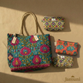 Cotton Tote + Cotton Pouch Set of 3